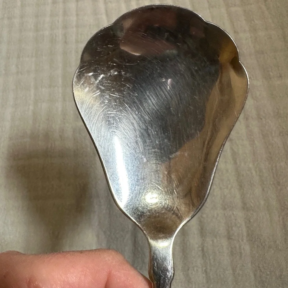 Lady Hamilton stainless by ONEIDA solid smooth casserole spoon 9